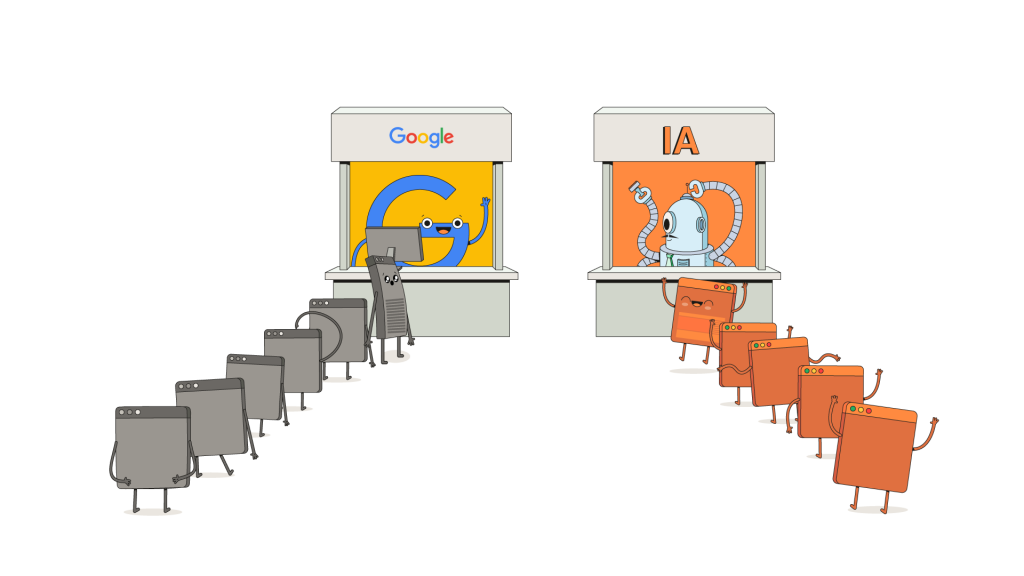 Google vs IA